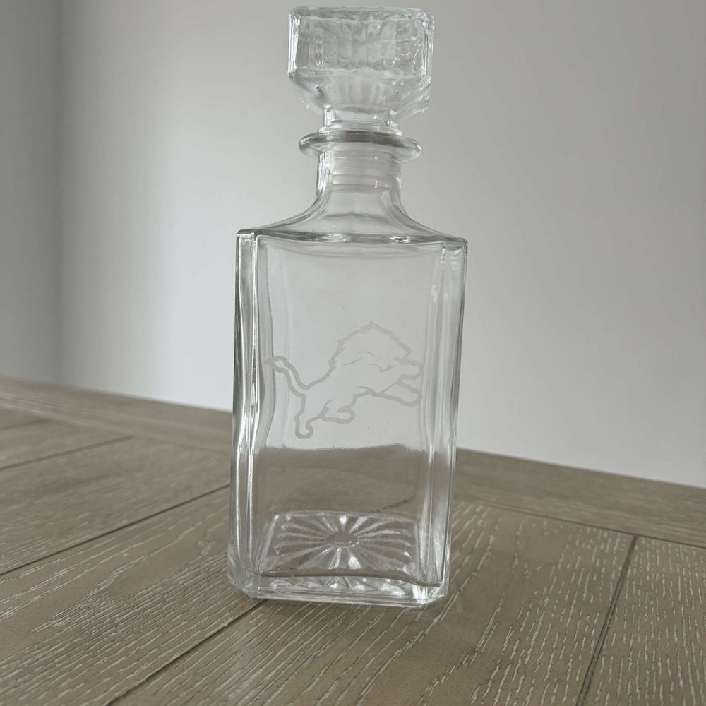 Detroit Lions Decanter
